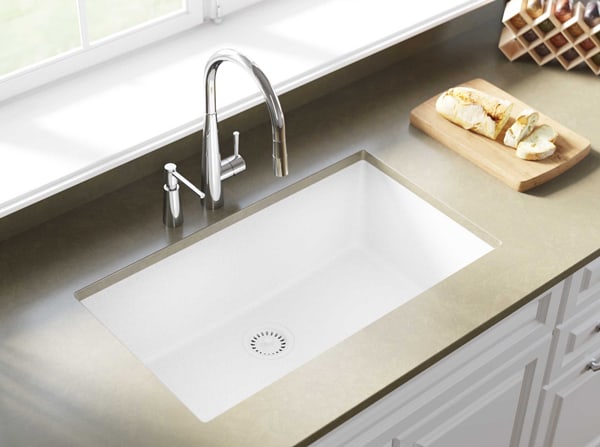 Elkay Quartz Classic ELGRU13322WH0 Undermount Sink