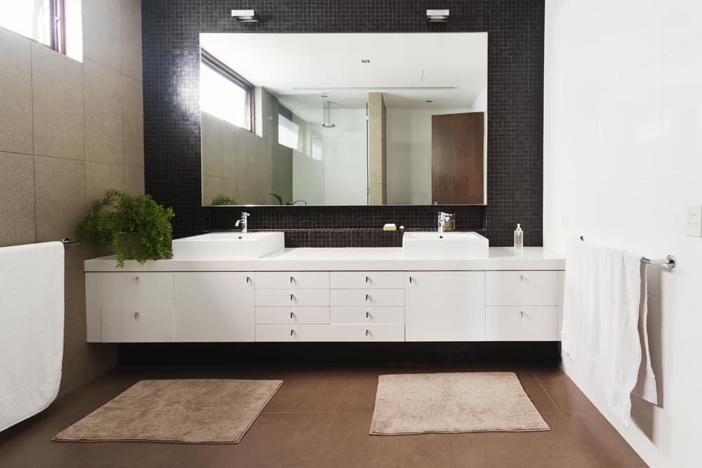How To Rough In A Double Sink Vanity