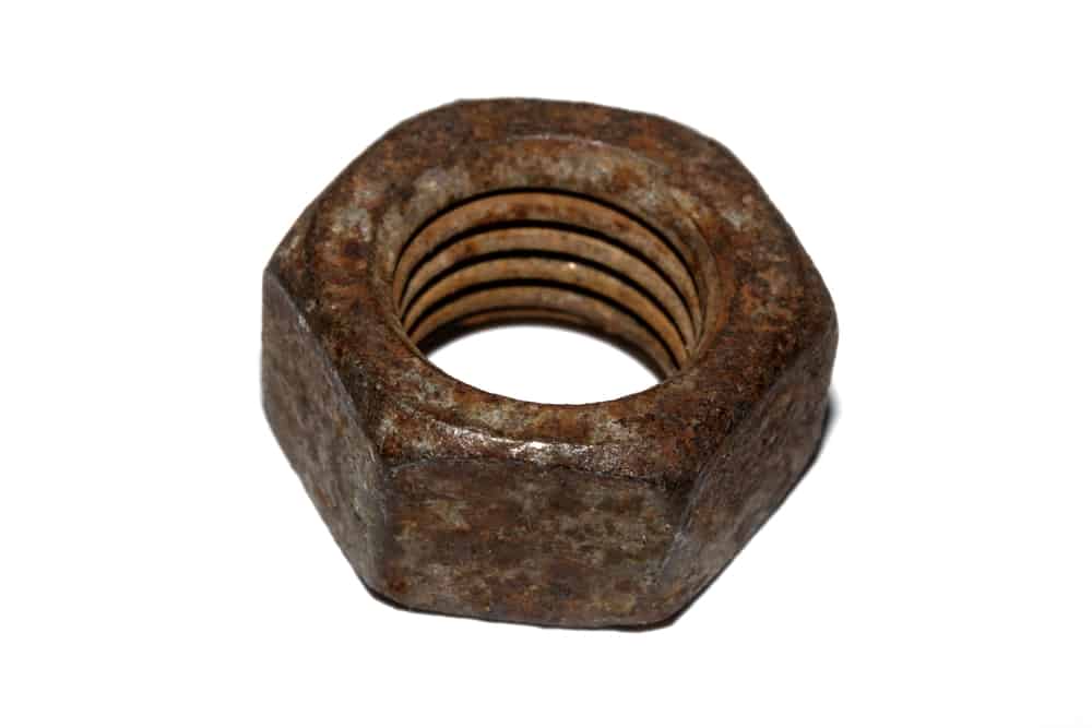 Rusty Kitchen Faucet Nut
