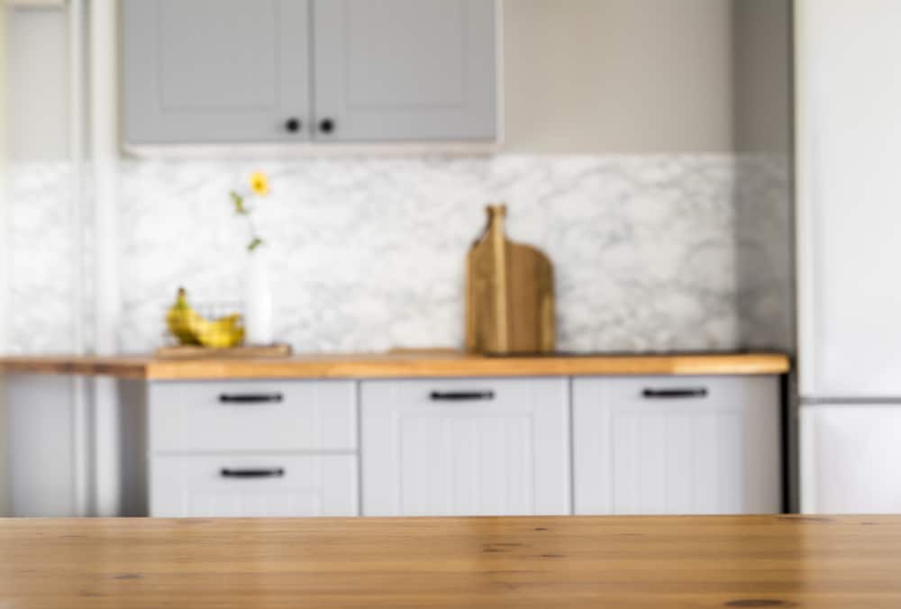 Butcher Block Counter