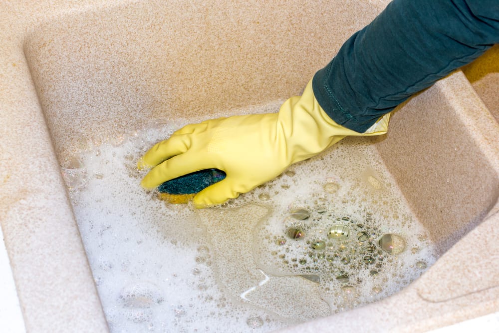 Cleaning Composite Granite Sink