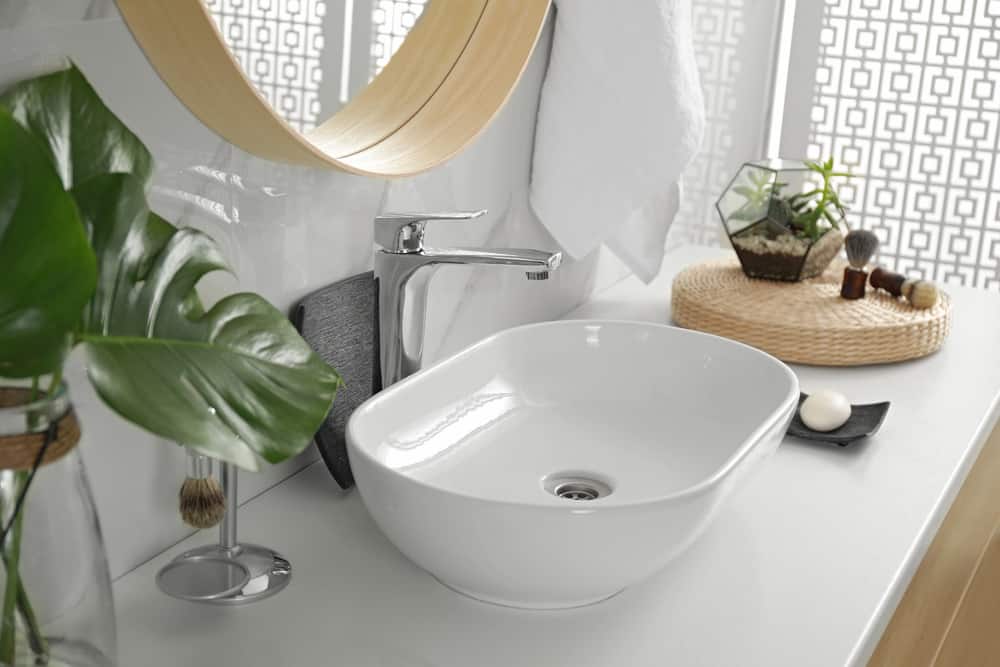 White Vessel Sink