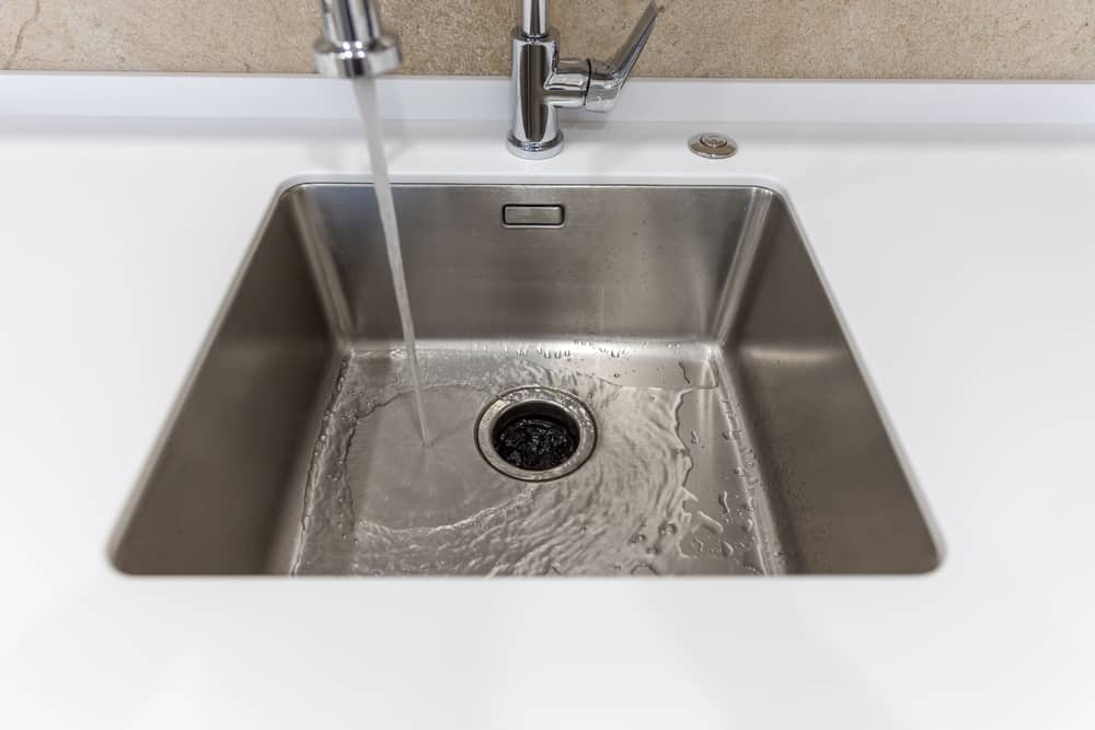Sink With Garbage Disposal