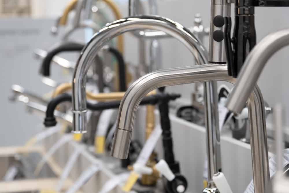 Kitchen Faucets on Display